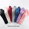 Women's Modal Short-Sleeve T-Shirt with Built-In Bra Cups, Solid Color, Ideal for Yoga, Home, or as a Base Layer Sports Top. No Separate Bra Needed.