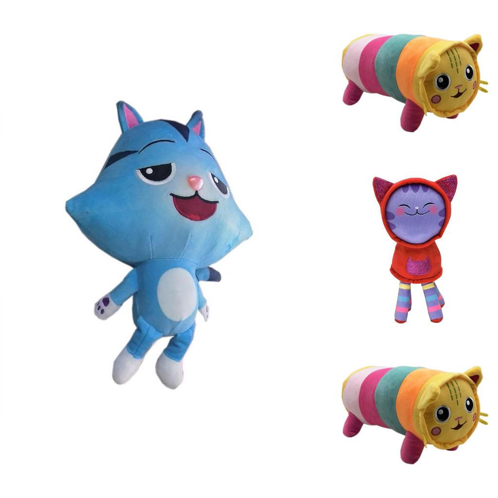 Gabby's Dollhouse Plush Cartoon Stuffed Cat Plushie Doll Kids Xmas Gifts