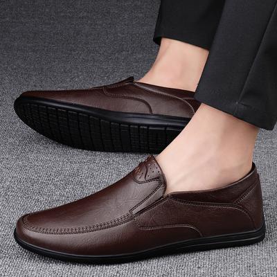 Mode Herren Freizeit Slipper Outdoor Komfort Herren Fahrschuhe Handgefertigt Slip-on Schuhe Business Leder Penny Schuhe Herrenschuhe