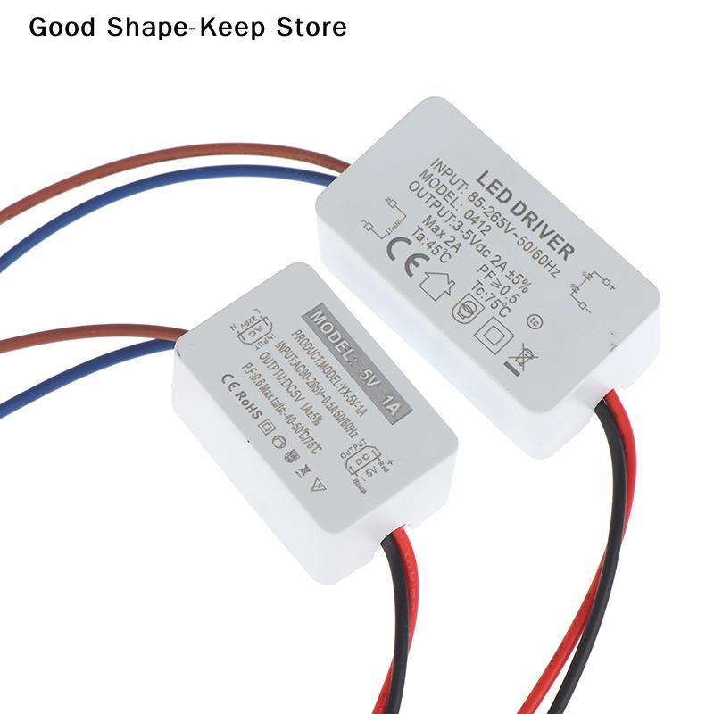 5W 10W LED Power Supply DC 5V CCTV AC110V-220V Led Driver Transformer Switch Small Driver Output Current 1A 2A Adapter