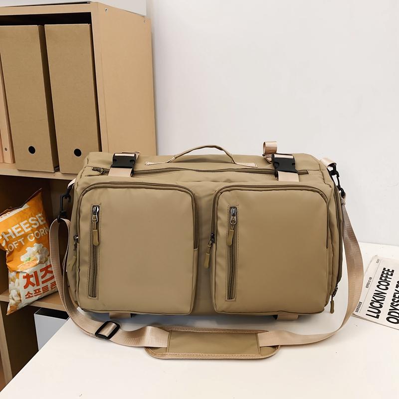Large Capacity Travel Bag Men Women Backpack Portable Shoe Bin Backpack Water-repellent Backpack