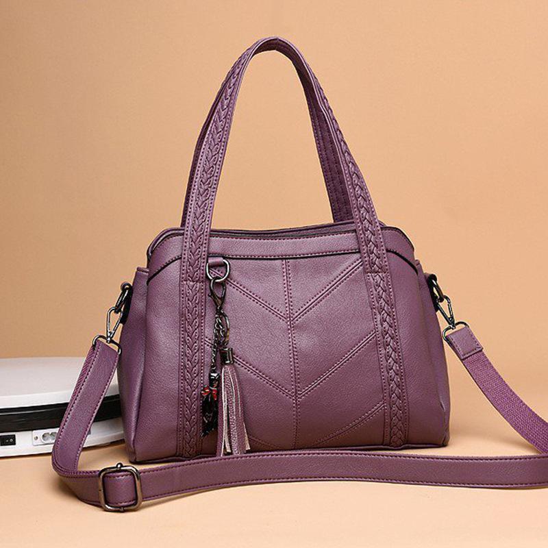 New tassel bag women's bag trendy large-capacity handbag shoulder messenger bag women's bag