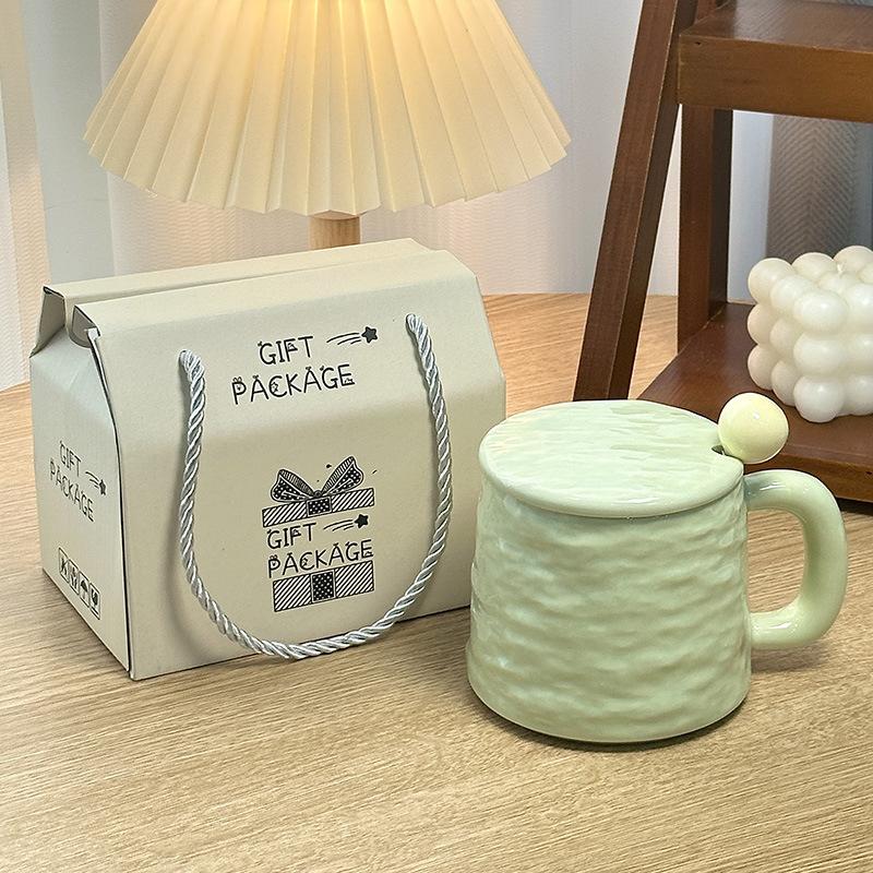 Mug Ceramic Household Water Cup Office Coffee Cup High Value Cup Souvenir Birthday Gift Breakfast Cup