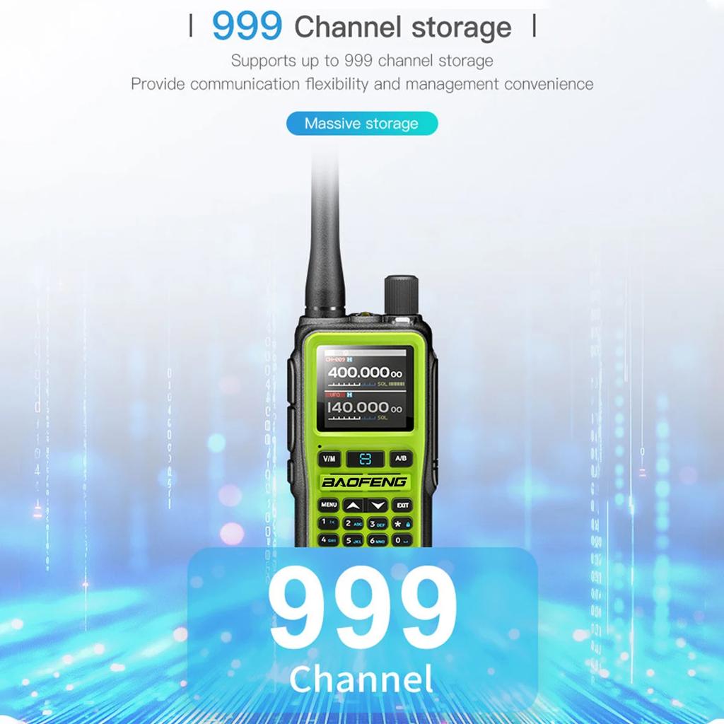 Portable Kids Two Way Radio Baofeng 5R Mini Walkie Talkie Pmr Long Range Rechargable Type-C Charger Vox For Camping Trip