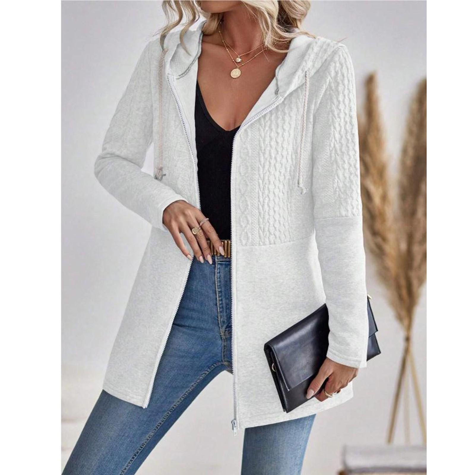 

Топы для женщин, пуловеры с длинными рукавами, повседневные рубашки, топ S белый