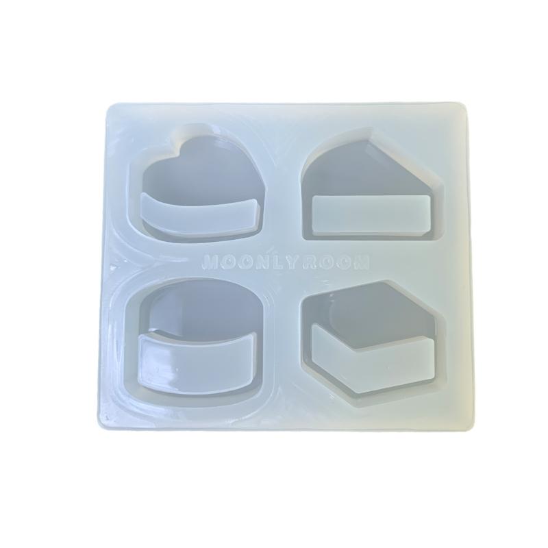 Vielseitiges Zubehör Herstellungsform Robustes DIY Schmuckanhänger Silikonformen für Halsketten Ohrring Designs Projekte