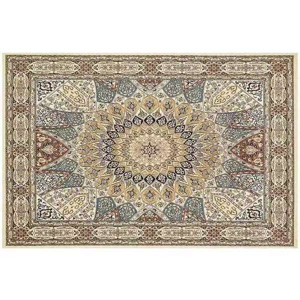 Vintage Living Room Carpet Ethnic Style Bedroom Bedside Carpet Persian Coffee Table Mat