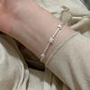 Sweet Butterfly Sterling Silver Bracelet: Trendy Luxury Fashion Jewelry for Women