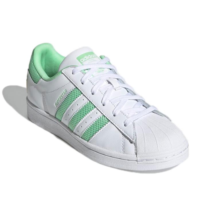 Adidas Superstar 'White Glory Mint' Women's H03894