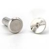 Nickel-Plated Locking Screw Set with Mother-and-Child Rivets & I-Shaped Binder Nails.