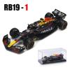 Bburago 1:43 2023 F1 Red Bull Racing RB19 #1 Verstappen #11 Perez model wyścigowy model samochodu zabawka samochodowa ze stopu kolekcja