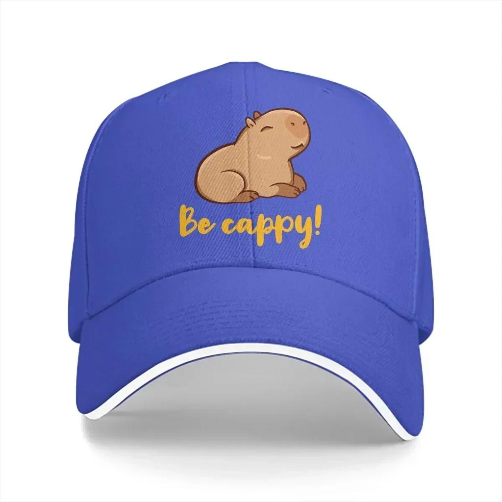 Be Cappy Baseball Caps Peaked Cap Capybara Animal Sun Shade Hats for Men Women