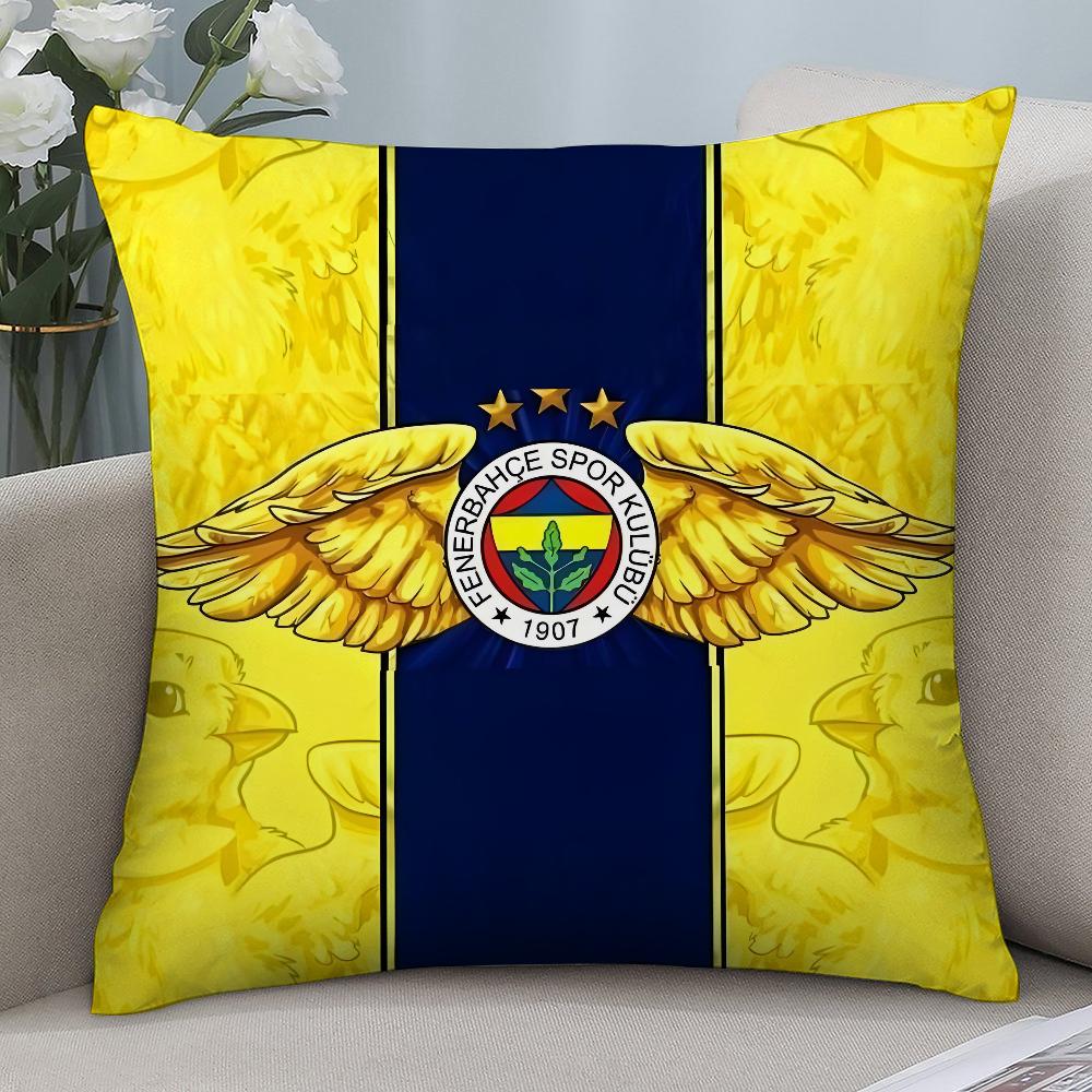 S-Strongest-F-FenerbahceS Pillow Case Short Plush Sofa Decorative Gift Home Double-sided Printing Cushion