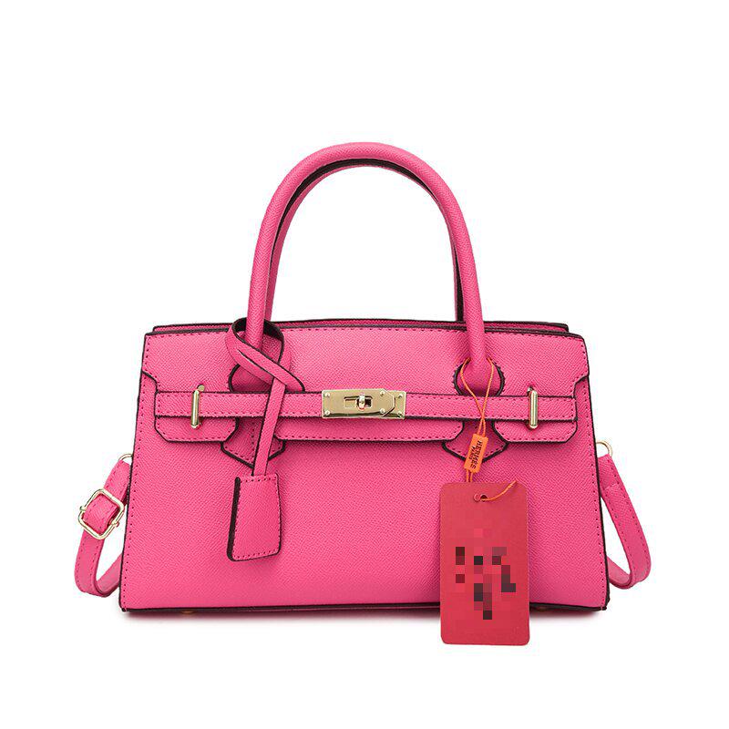 2025 Korean Style Large Capacity Textured Platinum Handbag - Versatile Women's Shoulder Crossbody Bag