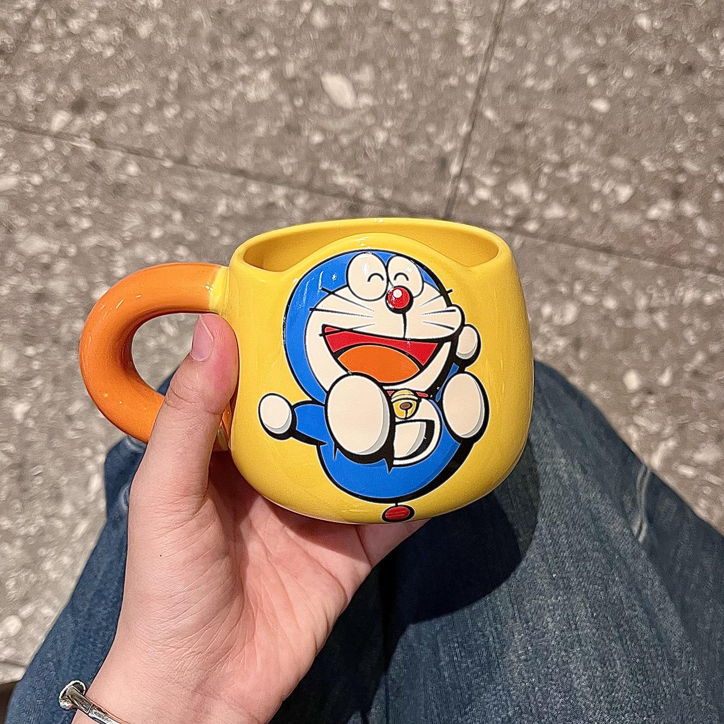 mug high value cute ceramic cup drinking cup coffee breakfast cup children 380ml