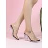 Nightclub Super High Heels Sandals Women's Work Shoes Catwalk Pole Dance Shoes Crystal Sole Waterproof LFD-69192-5