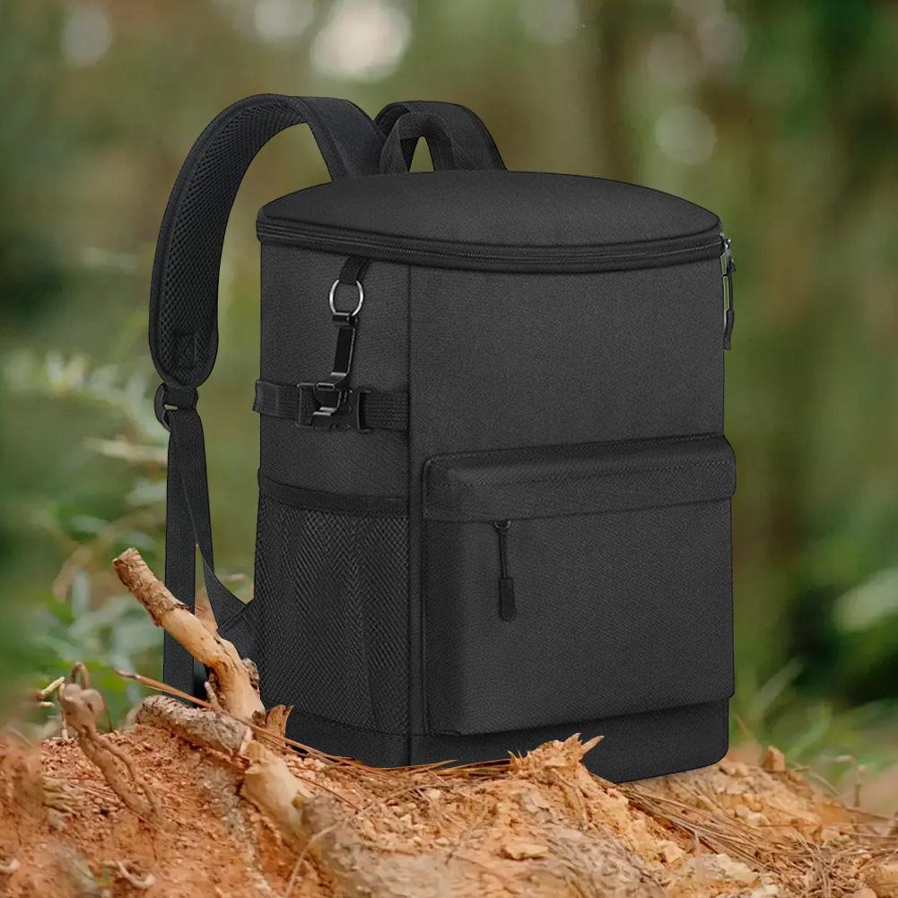 17L 30 Cans Cooler Backpack Large Capacity Thermal Backpack Cool Warm Insulated Backpack for Camping Hiking Picnic