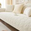 Plush Sofa Cushion New High-End Non-Slip Seat Cushions Winter Cream Wind Thickening Sofa Cover Cover Cloth