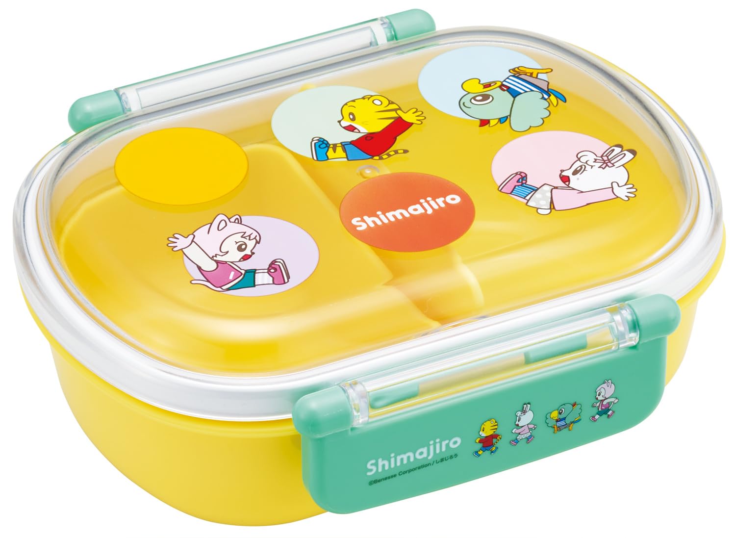 Skater Bento 360ml Soft Made in Single Dishwasher and Microwave Shimajiro Dots for Boys and Children s Box Capacity Lid Japan Tier Safe Design 3600₽