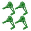 20PCS Adjustable Plant Clips 360 Degree Plastic Plant Branch Stem Bender Training Clips Green