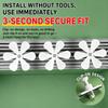 Universal Fit Air Deflector No Installation Needed Cool Wind Shield  Indoor Daily Cooling