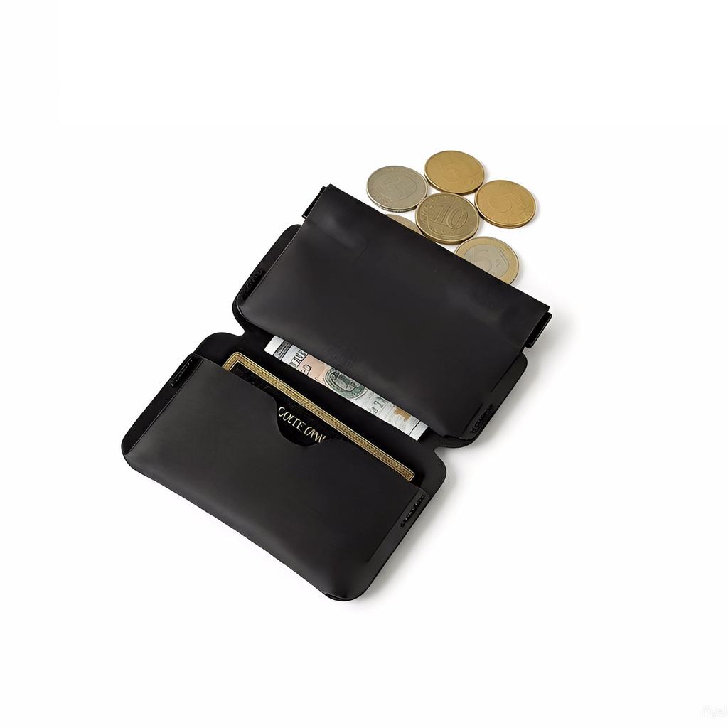 New Mini Card Bag Folding Wallet Portable Magnetic Change Bag Business Card Holder Simple Business Bank Card Bag