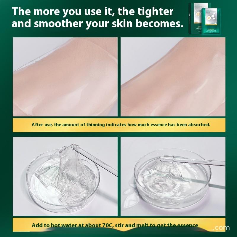 Algen Kollagen Kristallmaske Feuchtigkeitsspendende Transparente Maske Füllmaske Anti-Falten Leichte Streifenmaske