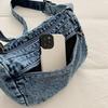 Denim Bag Women's Crossbody Bag Large Capacity Commuter Shoulder Bag