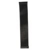 20mm Stainless Steel Loop With Closure Replacement Band - Black
