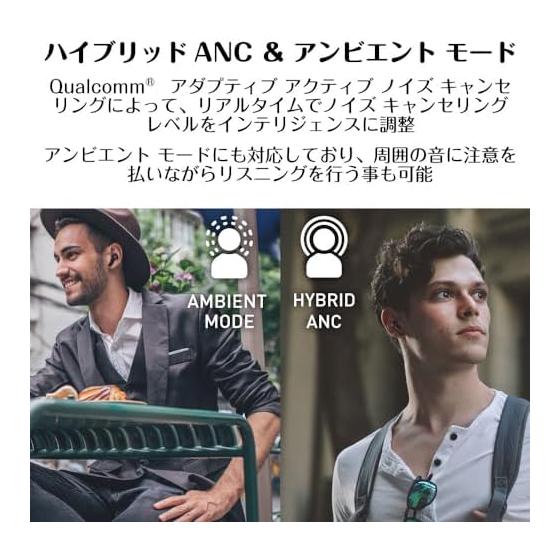 Creative Aurvana Ace 2 LE Audio AAC AptX Lossless Equipped with new technology xMEMS driver Frequency response 5Hz - 40kHz Compatible with iPhone