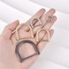Metal D Ring D-Rings Buckle For Belt Handbag Strap Bag Hardware Sewing Accessories 10mm 15mm 20mm 25mm 32mm