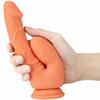 Female Double-headed Penis Simulation Fake Penis Pull Pull Masturbation Anal Plug Adult Sex Products