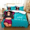 Hot Singer Becky G Bedding Set 3D Print Duvet Cover Pillowcase Adult Boy Girl Bedroom Decoration Gift Single Double Size Gift