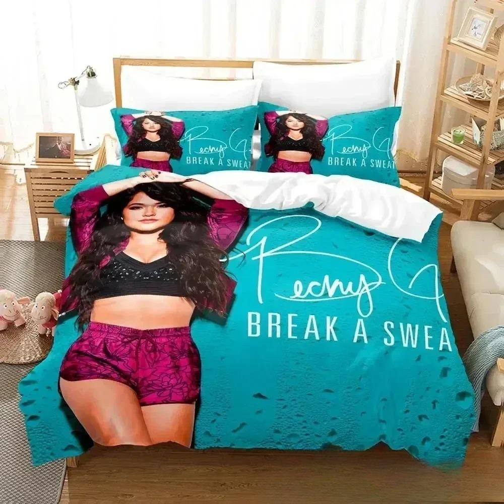Hot Singer Becky G Bedding Set 3D Print Duvet Cover Pillowcase Adult Boy Girl Bedroom Decoration Gift Single Double Size Gift