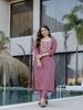 Women Embroidered Kurta Set with Floral Dupatta – Elegant Ethnic Festive Wear