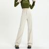 Wide-leg jeans women's 2025 spring and autumn new fashionable high-waisted thin loose drape straight floor pants