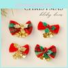 Christmas Mini Butterfly Bell Pendant Set Holiday Decoration Props For Seasonal Party Decorations