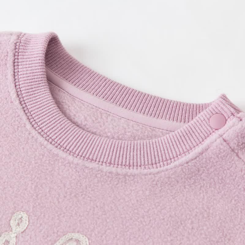 Mini Balabala Kids' Anti-static Fleece Sweatshirt & Pants Set