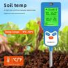 Garden Soil Analyzer Six-in-One Soil Instrument Blue User Friendly Soil Tester Comprehensive Soil Health Tester