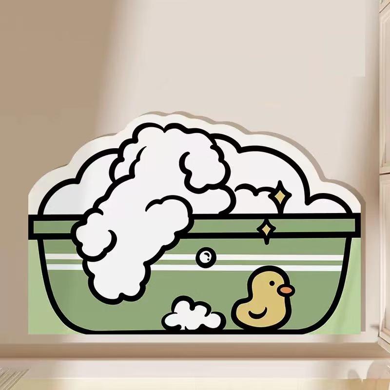 Jianixiong Cartoon Absorbent Non-Slip Bath Mat