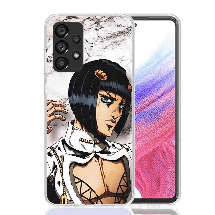 JoJo Adventure Bruno Buccellati Phone Case for Samsung Galaxy A52 A51 A50S A12 A22 A32 A72 A10S A30S A31 A71 Note 20 Ultra 10 Pl Samsung A50S