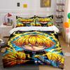 Yellow-haired Character with Lightning. Bedding Sets Duvet Cover Sets Duvet Covers Pillowcases(1 * Duvet Cover 2 * Pillowcases Without Duvet Insert)