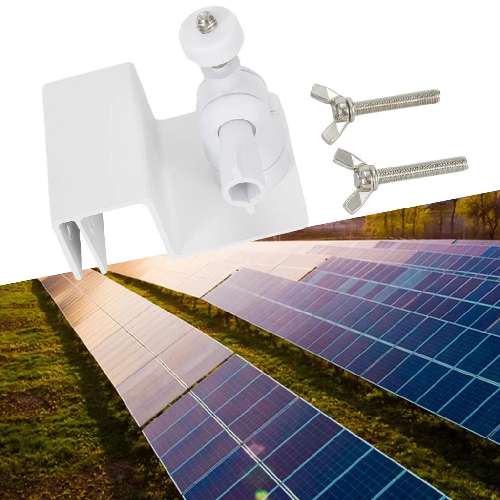 1pc Security Cameras Roof Gutter Special Bracket Solar Panel Bracket Weatherproof Gutter MountBracket With Screw Adapter
