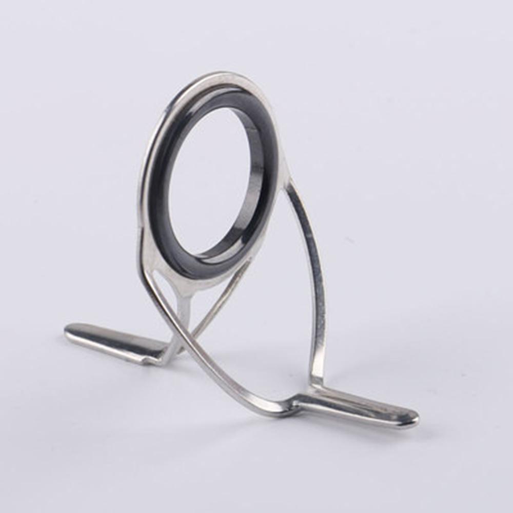 Line Repair Kit Eye Guides Wire Loop Circle Ring Eye Rings Fishing Rod Guides Tips Stainless Steel