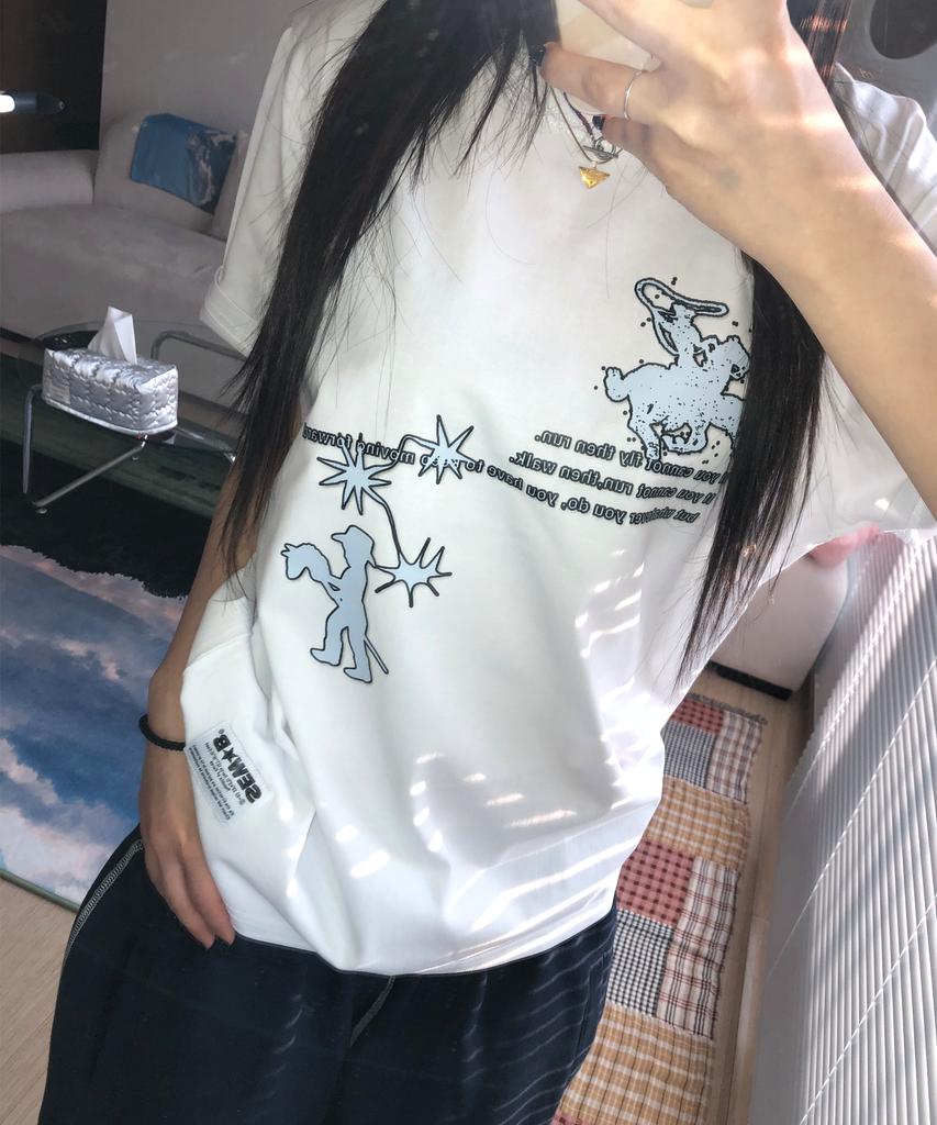 Ssobi Spark Oversized Short Sleeve Tee