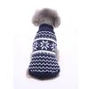 Festive Dog Sweaters: Snowflake, Christmas, Halloween, and Elk Designs
