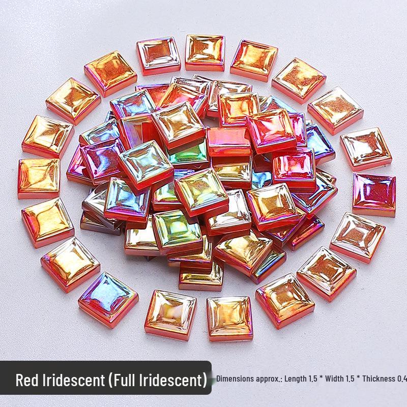 1kg Mosaic Iridescent Crystal Glass for DIY Children’s Handicrafts