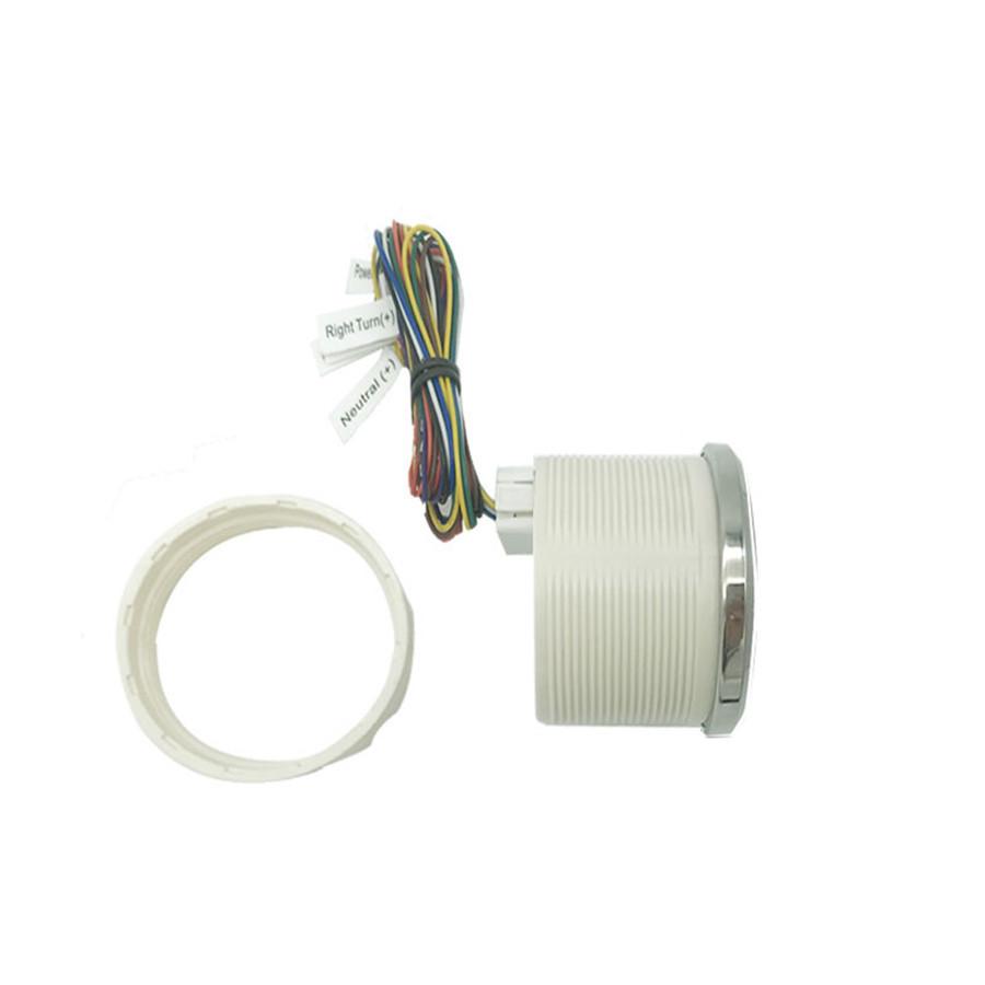52mm Car Marine GPS Speedometer Waterproof 7 Color Backlight Anti-fog 0-999 Knot