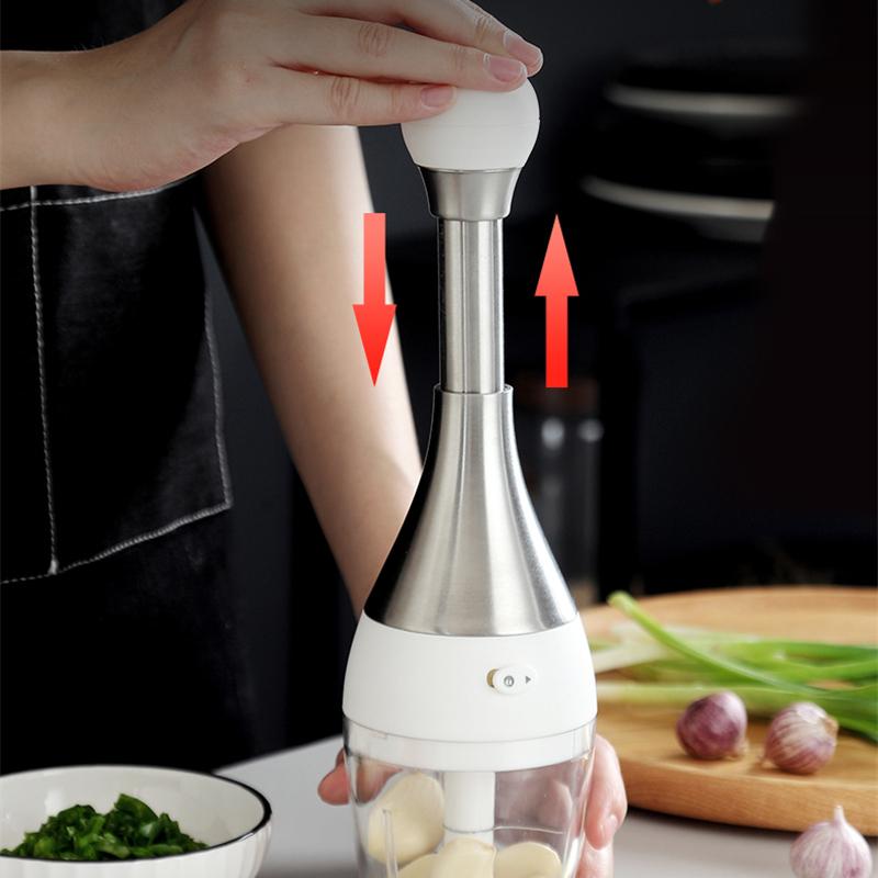 Tlačný ručný mlynček na mäso Drvič potravín Drvič na zeleninu Ovocie Multifunkčný kuchynský sekač Drvič na cesnak