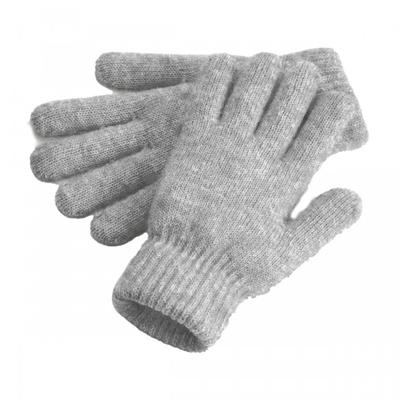 Beechfield Kuschelige, melierte, gerippte Winterhandschuhe mit Bündchen